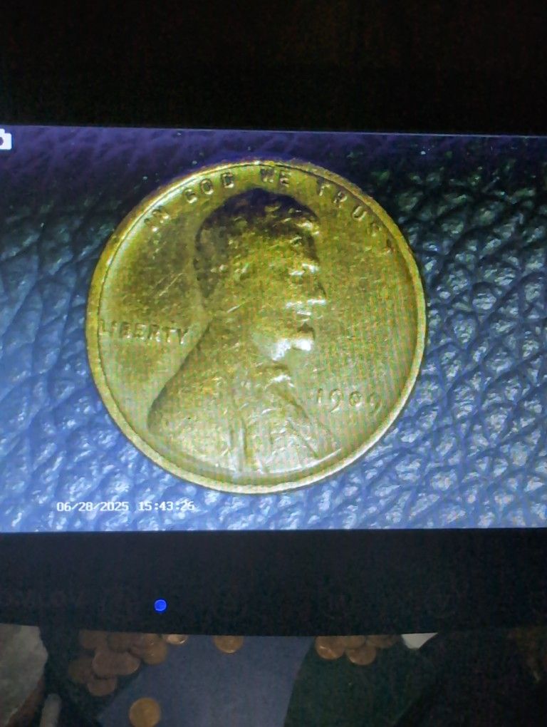 1909 V.D.B Lincoln Wheat Penny 