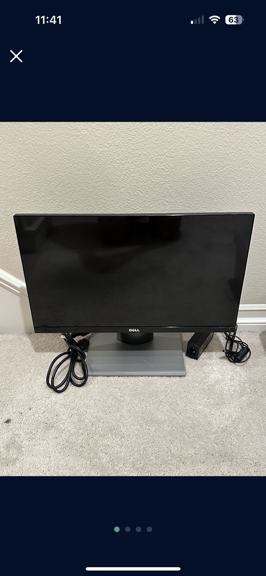 Used Dell S2216H Monitor - Excellent Condition