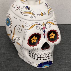 Williams Sonoma Day Of The Dead Cookie Jar