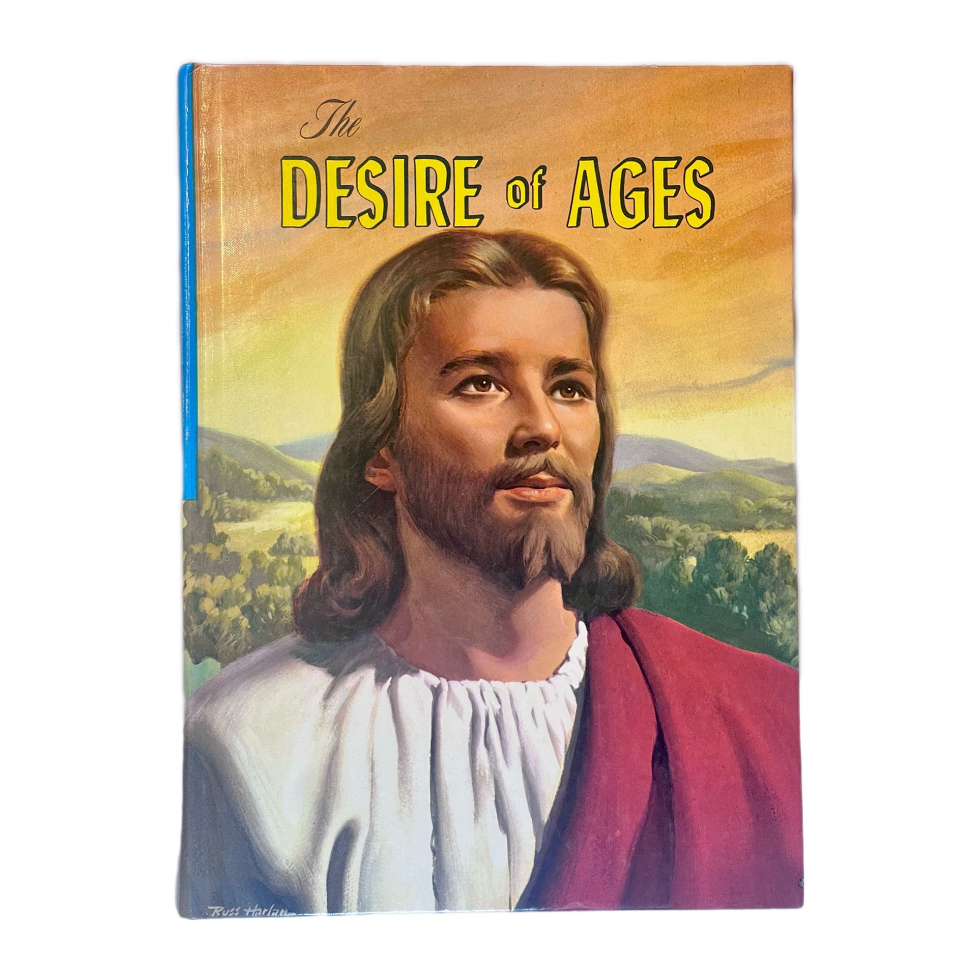 The Desire Of Ages by Ellen G. White 1964 Illustrated Hardcover Book