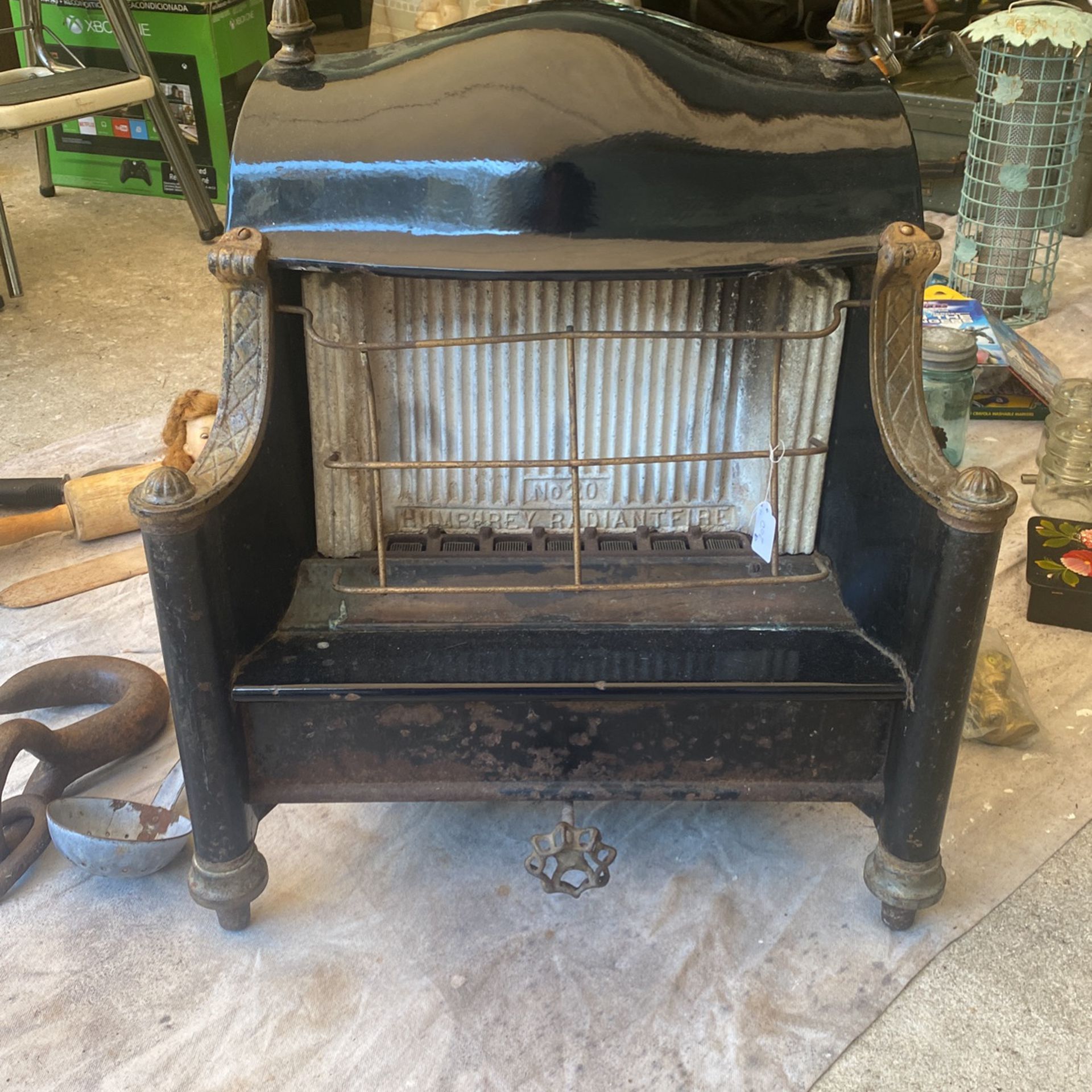 Humphrey Radiantfire Antique Gas Heater Radiator