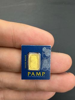 Pamp 1 gram gold