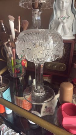 Crystal daisy fairy lamp