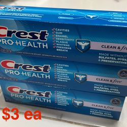 Crest Toothpaste 