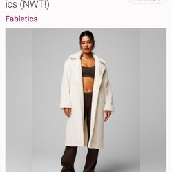 Teddy Long Coat BRAND NEW