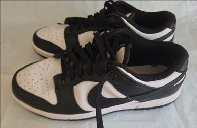 Nike Dunk Low Retro WOMEN'S White Black Panda DD1503-101 Pre-owned