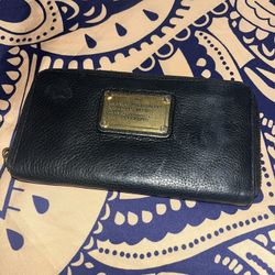 MARC BY MARC JACOBS Workwear Zip Wallet - Women | Color: Black/Gray