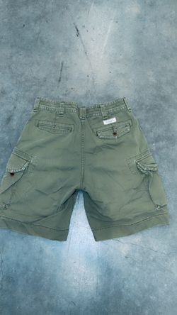 Vintage Polo Ralph Lauren Green Cargo Shorts Men’s 34