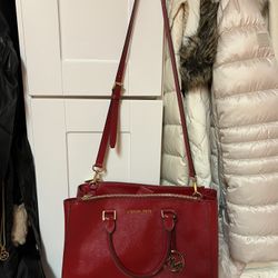 Michael Kors Handbag In Red