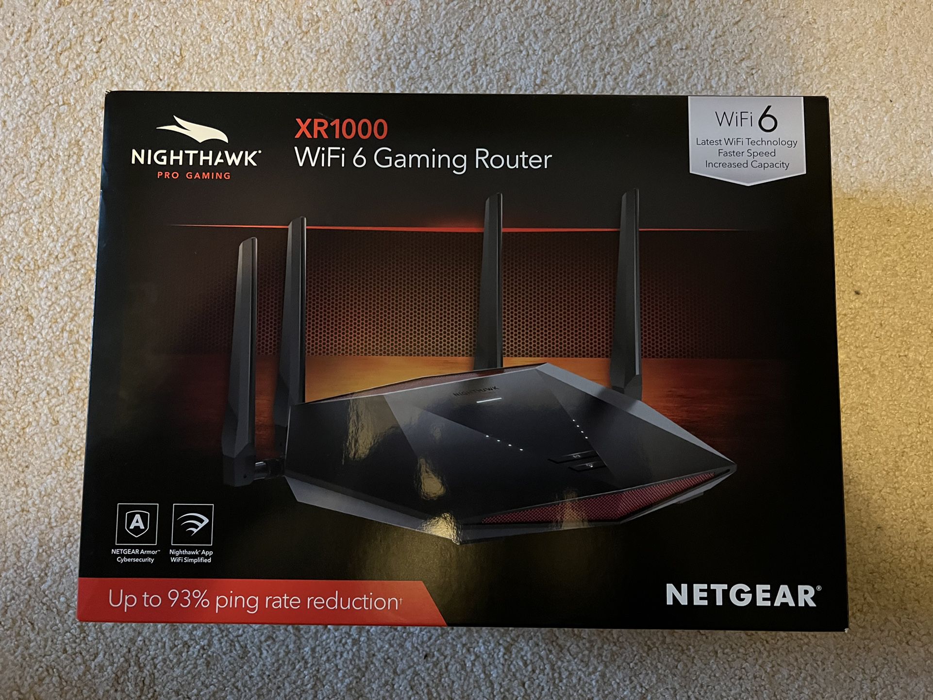 NETGEAR Nighthawk Pro Gaming Wi-Fi 6 Router