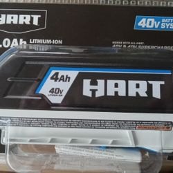 HART 40 Volts 4.0Ah Lithium-Ion Battery