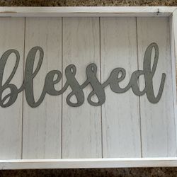 ‘Blessed’ Wall Decor