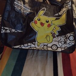 Pokemon Large Pokemon Black Bag. The Pokemon Company International Catch A Career.  Hard To Find.  Cash Porch Pickup Redmond 