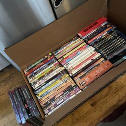 Lot Of 60+ DVD’s  Most Watched Once