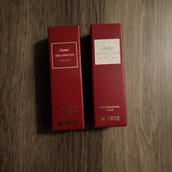 Brand New Cartier Perfume Samples