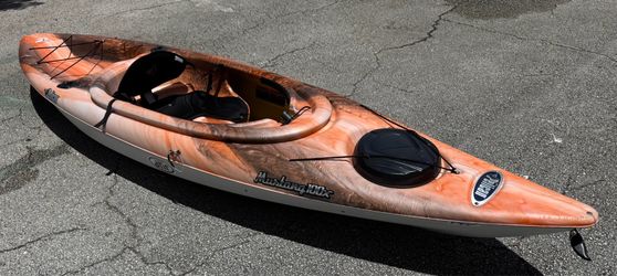 Pelican Mustang 100X Sit-In Kayak - 10 ft - Lightweight Recreational Kayak
