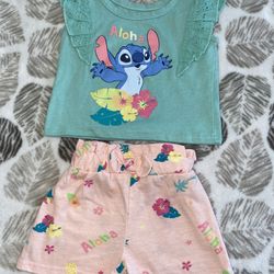 Disney 12 Month’s Baby Girl Outfit 