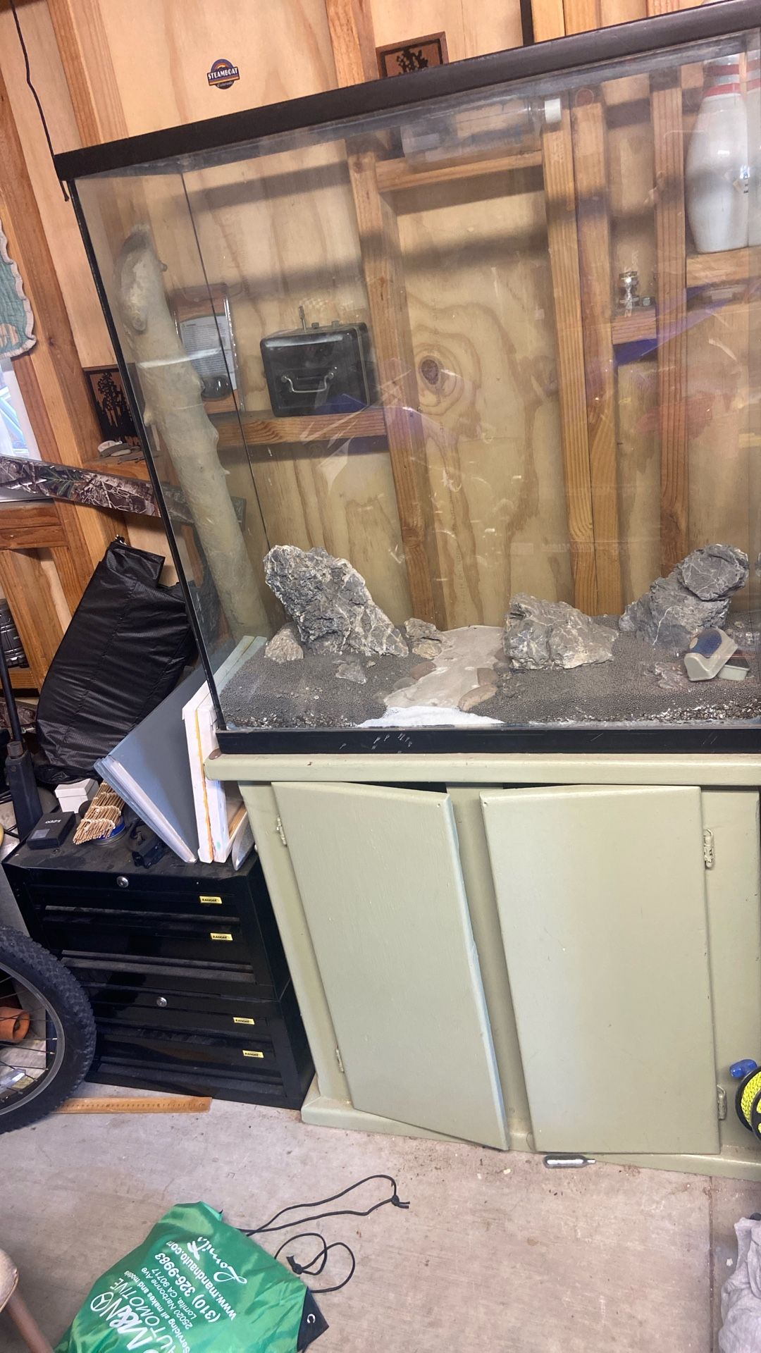 Fish Tank and Pump