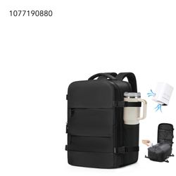 VGCUB Vacuum Backpack Travel with Pump Compression Carry On Bag,