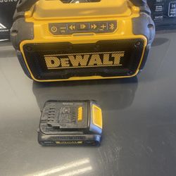 Dewalt 20v Max Bluetooth Speaker