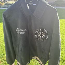 Suede Varsity jacket