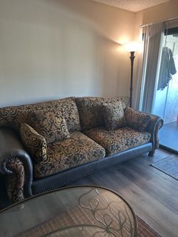 Brown Living Room Couch
