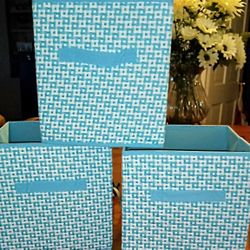 Foldable Cube Storage Bins 3 PACK