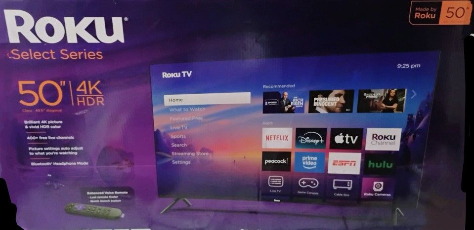 50 Inch Roku TV Still In The Box