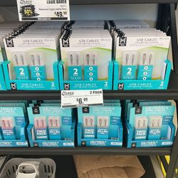 USB Cables With Lightning Connectors