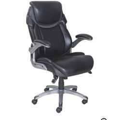 Lorell Wellness Leather Office Chair