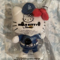 Hello Kitty Dodger Plushie 