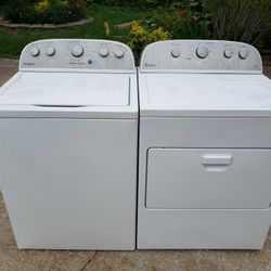 Whirlpool Set With Warranty. 