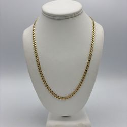 14kt Yellow Gold 21” Curb Link