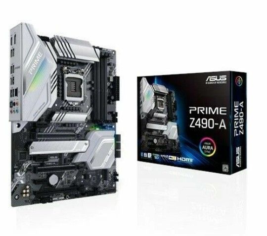 Brand New ASUS Prime Z490-A DDR4 LGA 1200 Socket Intel Motherboard ATX.