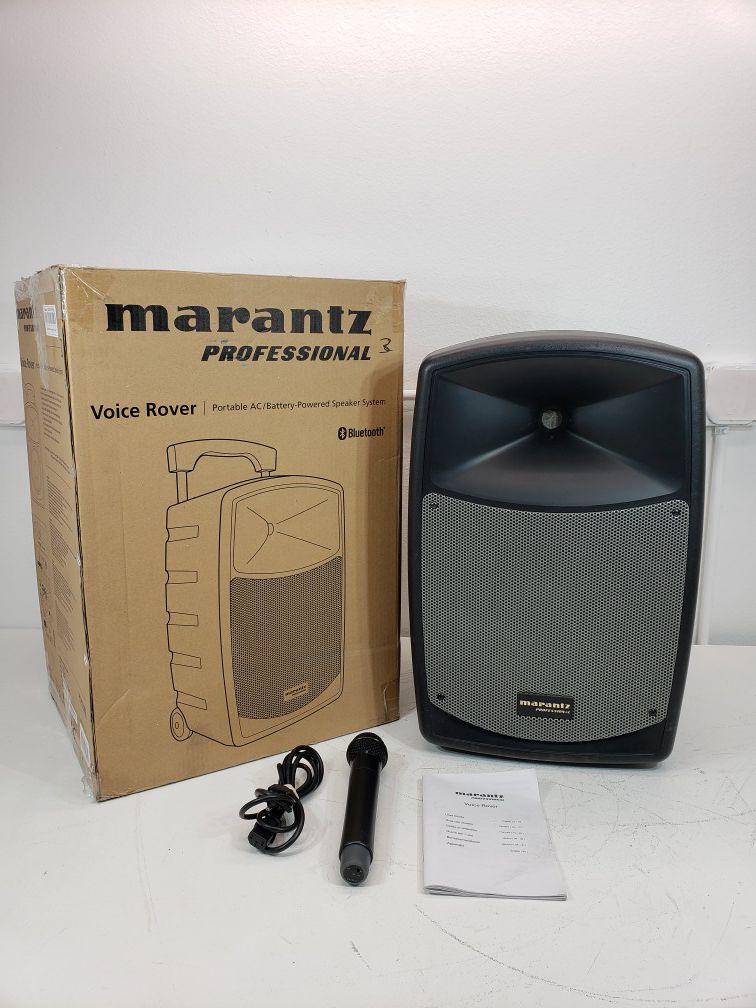 Marantz Professional Voice Rover Portable Speaker System