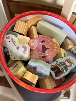 Toddler Wooden Blocks - Wooden Educational Toys