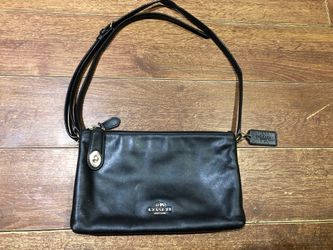 Coach Shoulder Black Bag 