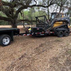 Drive ways  Forestry mulching  Land clearing  Bush hogging and Dirt moving  Finish Grade and Building Pad 