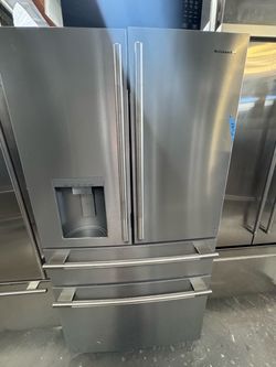 36”KITCHENAID FOUR DOOR