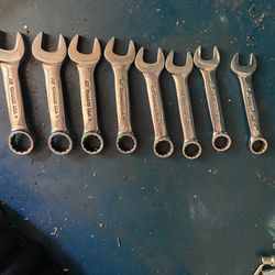 Snap On 8 Pc Wrench Set