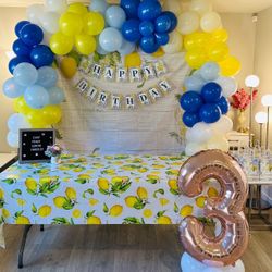 Lemon Themed Party Decor