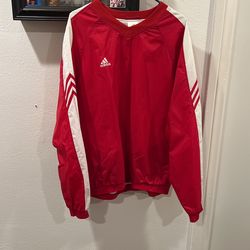Adidas Pullover Windbreaker - Large