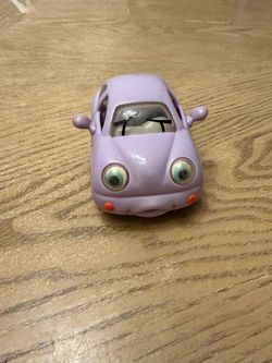 Purple Chevron Toy Car
