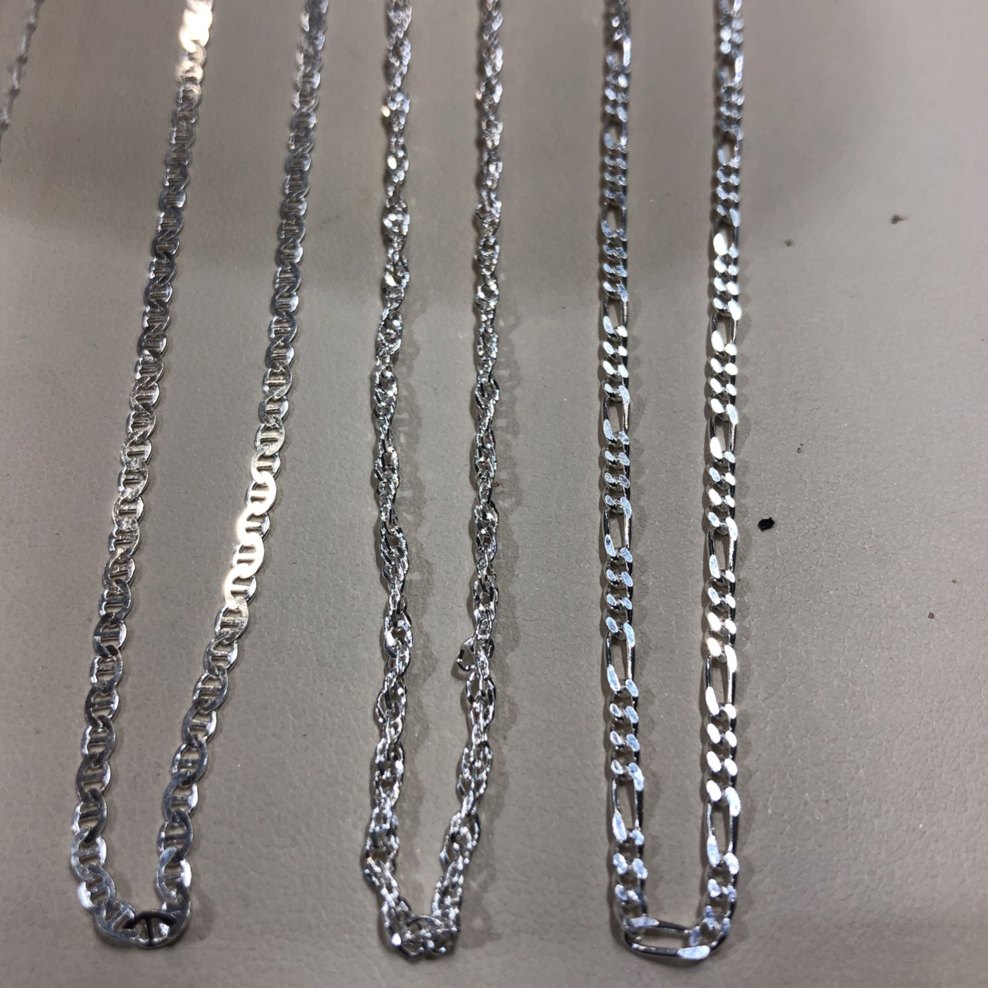 Sterling silver anklet