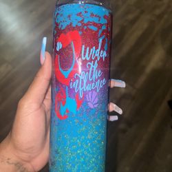 Under The Influence Resin Tumbler