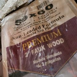 Better Home And Garden 2in Wood Faux White 59in x 60in New In Box  $30