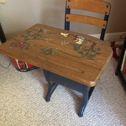 Hand Painted Desk