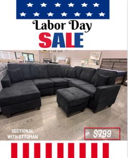 SECTIONAL WITH OTTOMAN