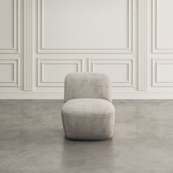 Josie Grey Swivel Accent Chair