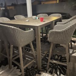 Allen & Roth Outdoor Table & Chairs Set